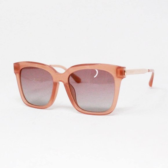 DIFF #38000 Dusty Pink Bella Square Frame Sunglasses main image 8
